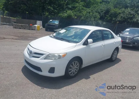 2012 Toyota Corolla Le из США, поврежденный, VIN 2T1BU4EE5CC865467